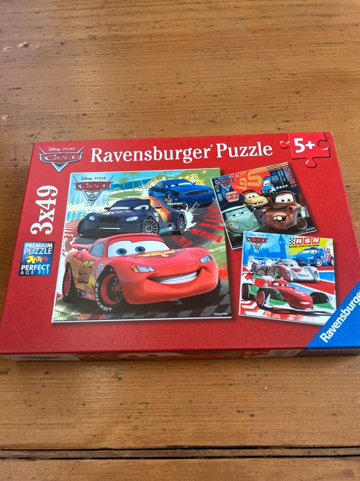 Cars Puzzle Ravensburger ab 5 Jahren in Aalen