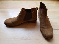 Gabor Chelseaboots Veloursleder cognac (40) Hessen - Dreieich Vorschau