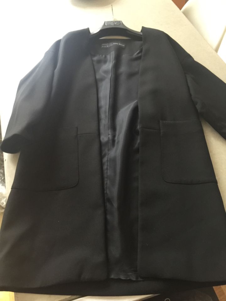 Mantel Blazer Zara Neu Schwarz M 38 Puristisch Elegant in Bochum