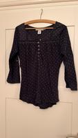 Blaue Bluse mit Punkten von H&M Größe M Hessen - Idstein Vorschau