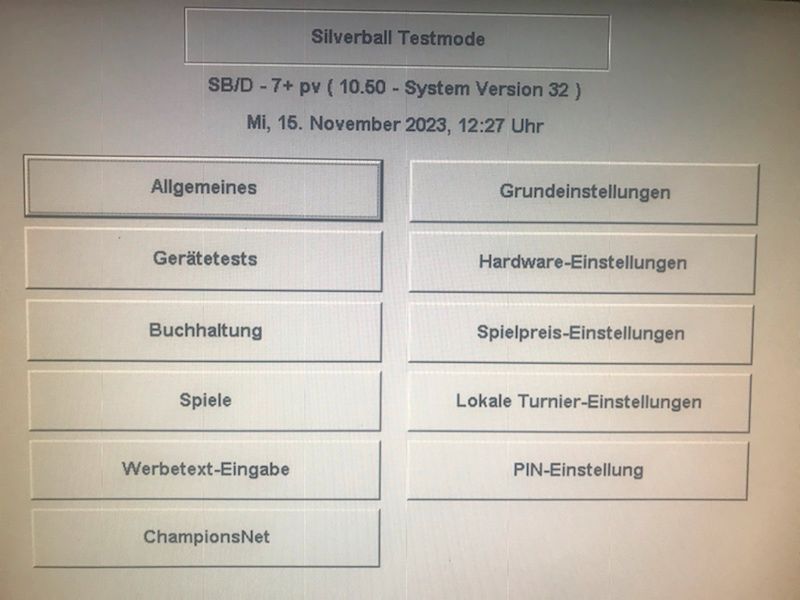 TAB Silverball HDD & Dongle V.7 in Berlin