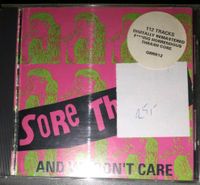 Grindcore Metal CD SORE THROAT and we don't care Niedersachsen - Cremlingen Vorschau