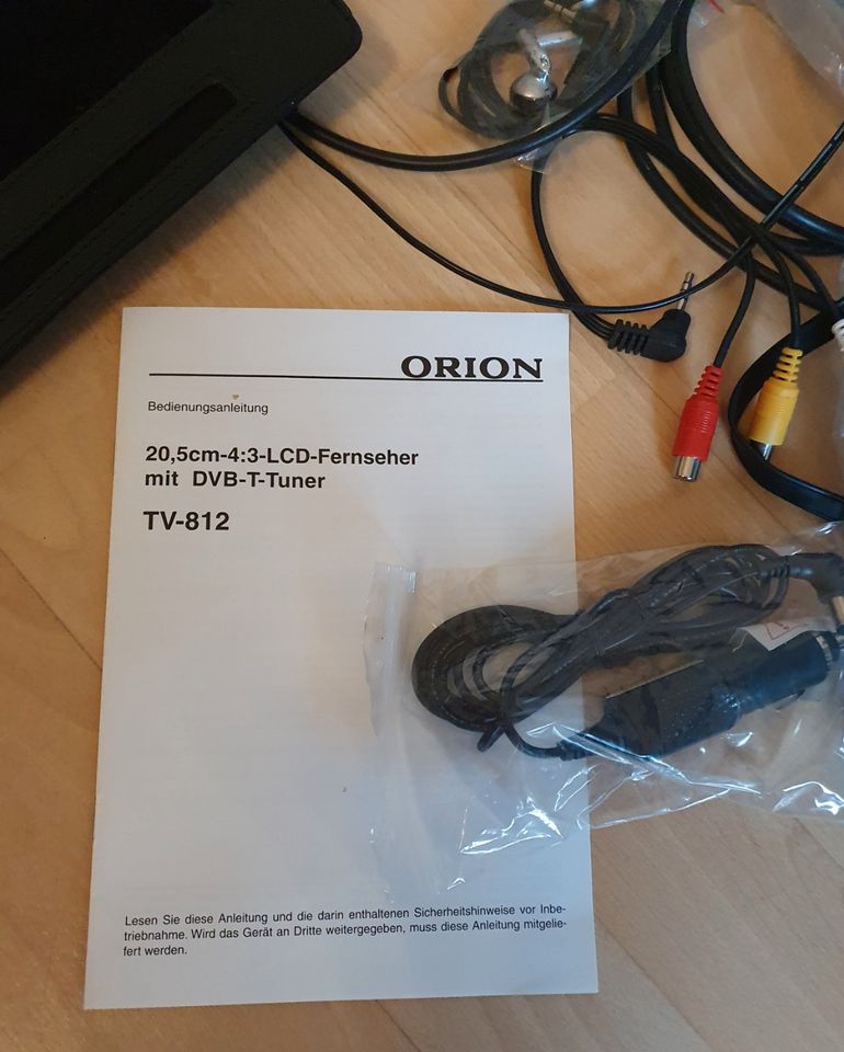 Orion LCD-Fernseher: 20,5 cm- 4:3 DVB-T-Tuner in Essen