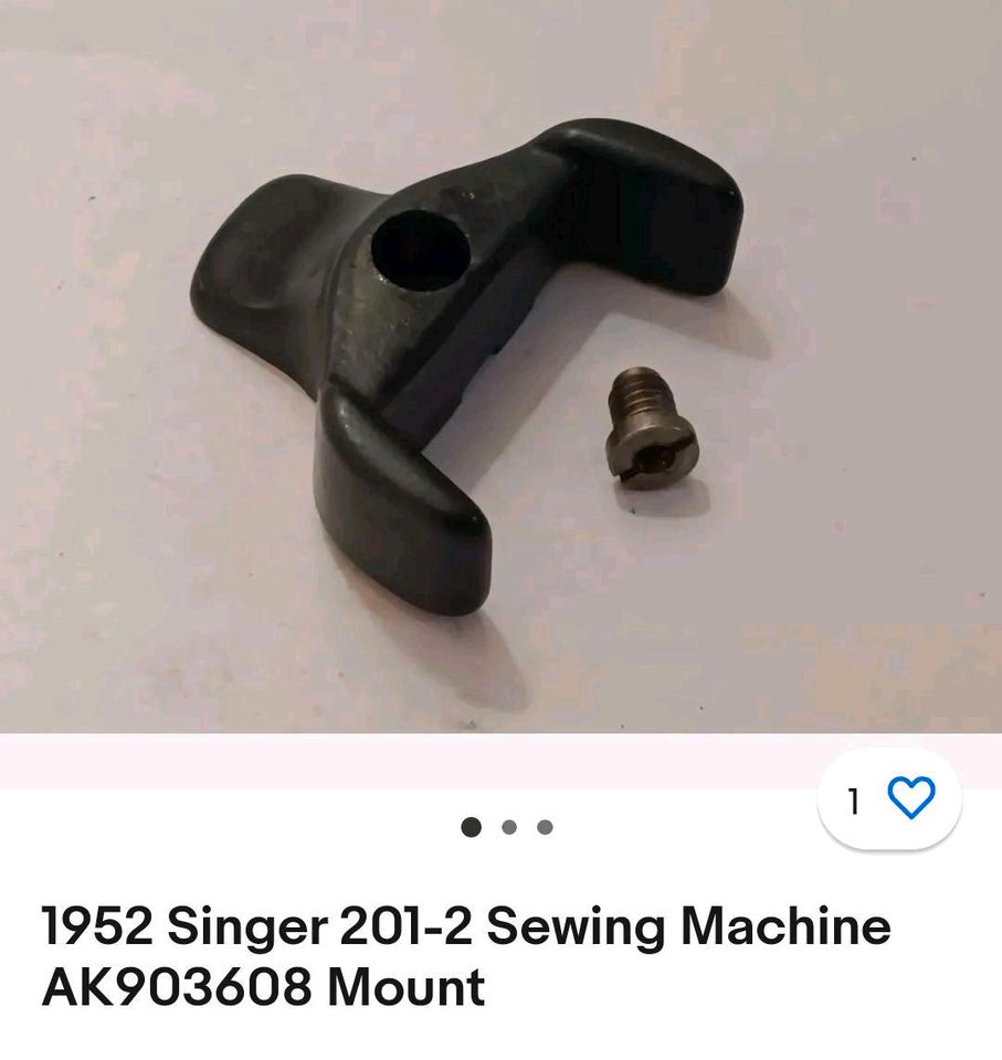 Suche Singer Nähmaschine Motor  201k oder 15-91 in Oppenau