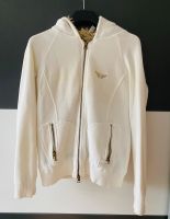 Jacke Hoodie Pullover Bershka weiß Gr. L Bayern - Cadolzburg Vorschau