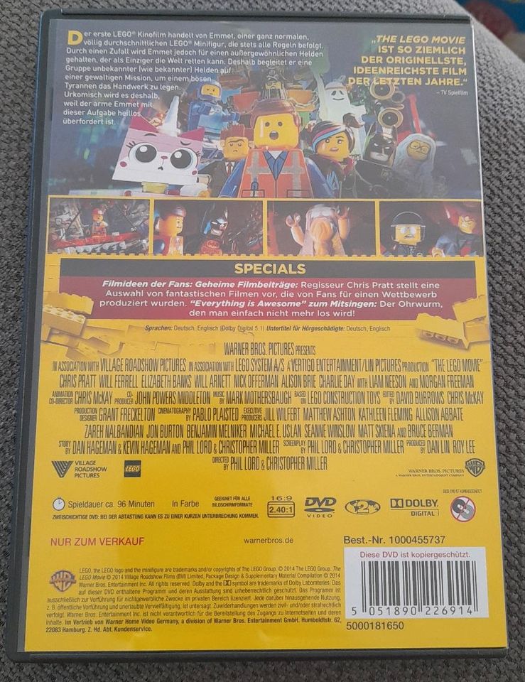 DVD Film The Lego Movie für Kinder in Goch