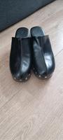 Neu Zara Clogs schwarz Gr.40 Akt Kollektion  Leder Bremen - Borgfeld Vorschau