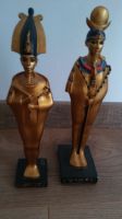 2 ägyptische Figuren Veronese 23 cm Deko Bayern - Plattling Vorschau