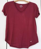 Hollister Shirt Tshirt rot bordeaux Gr. S/36 NEU Nordrhein-Westfalen - Höxter Vorschau