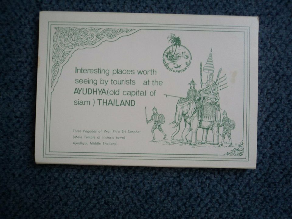Farbpostkarten-Sets Thailand siebziger Jahre Vintage 48 Karten in Heiligenhaus