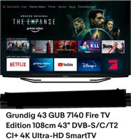 Smart TV 43" Grundig 43 GUB 7140 Fire TV Nordrhein-Westfalen - Kleve Vorschau