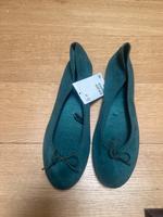 BALLERINA FLAT SCHUHE H&M SMARAGD GRÜN GR 40 NEU MIT ETIKETT Altstadt-Lehel - München/Lehel Vorschau