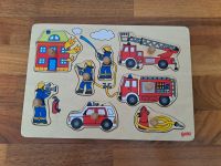 Holzpuzzel Holzpuzzle für Kleinkinder Feuerwehr Thüringen - Rositz Vorschau