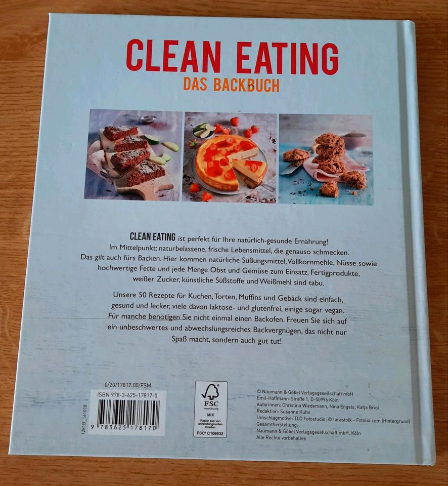 gesundheitsbewusstes Koch/ Backbuch CLEAN EATING in Günthersdorf