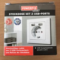 Steckdose mit 2 USB Ports, NEU Niedersachsen - Belm Vorschau