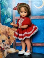 Vintage Puppe GeGe 35 cm Echte  Haare In Originalkleid Hessen - Offenbach Vorschau