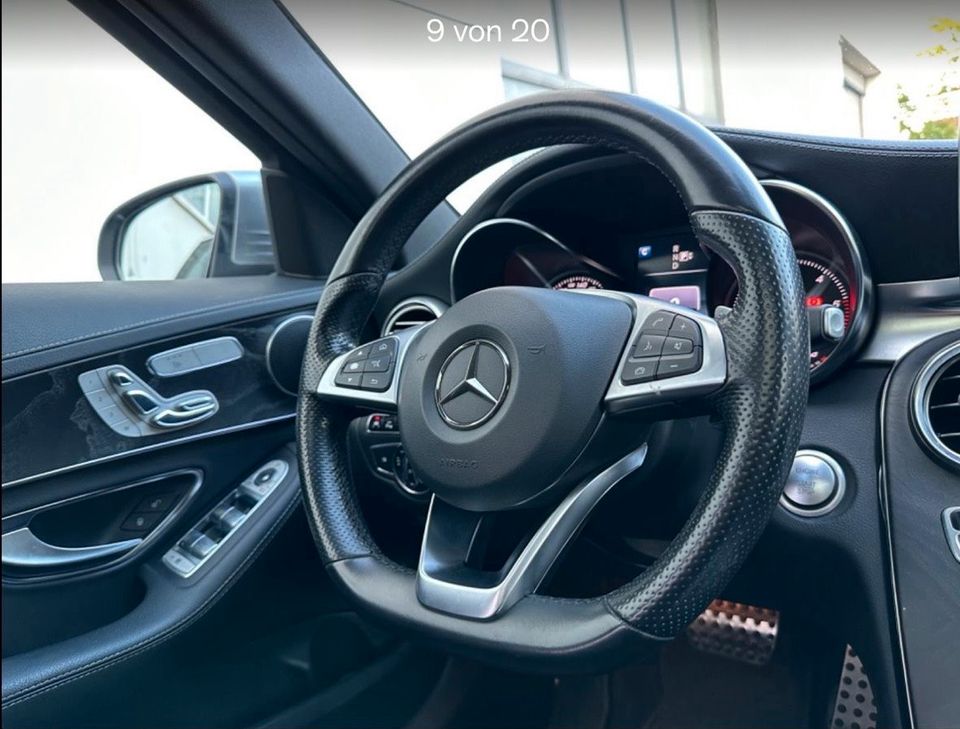 Mercedes Benz C250 d AMG PAKET PANO RFK LEDER in Frankenthal (Pfalz)