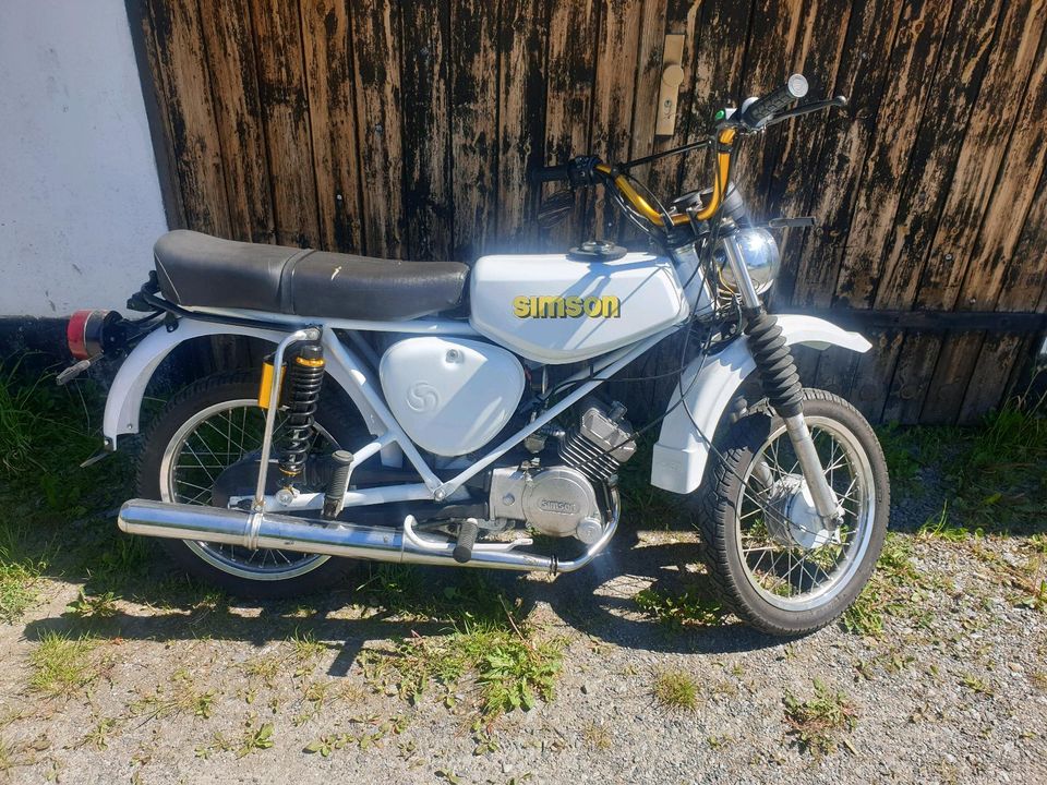 Simson S50 S51 in Schwarzenberg (Erzgebirge)