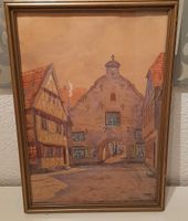 Gemälde alt W. Albertsen Aquarell original Niedersachsen - Heeßen Vorschau