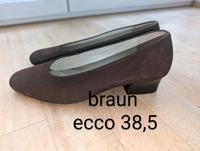 ecco braun Schuhe schick 38,5 Absatz Pumps Baden-Württemberg - Ludwigsburg Vorschau
