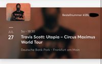 Travis Scott Konzertkarten Frankfurt 27.07.2024 Niedersachsen - Braunschweig Vorschau
