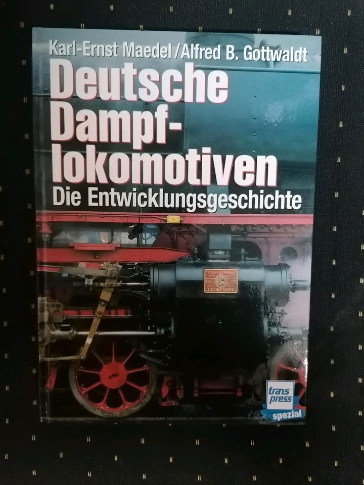 Transpress Deutsche Dampflokomotiven Buch Entwicklungsgeschichte in Masserberg