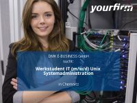 Werkstudent IT (m/w/d) Unix Systemadministration | Chemnitz Chemnitz - Hilbersdorf Vorschau