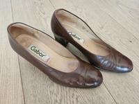 Gabor Lederpumps braun Gr. 4 Hessen - Neu-Isenburg Vorschau
