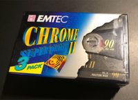 Audio EMTEC Chrome Super Quality II Leerkassetten 3-er Pack - OVP München - Au-Haidhausen Vorschau