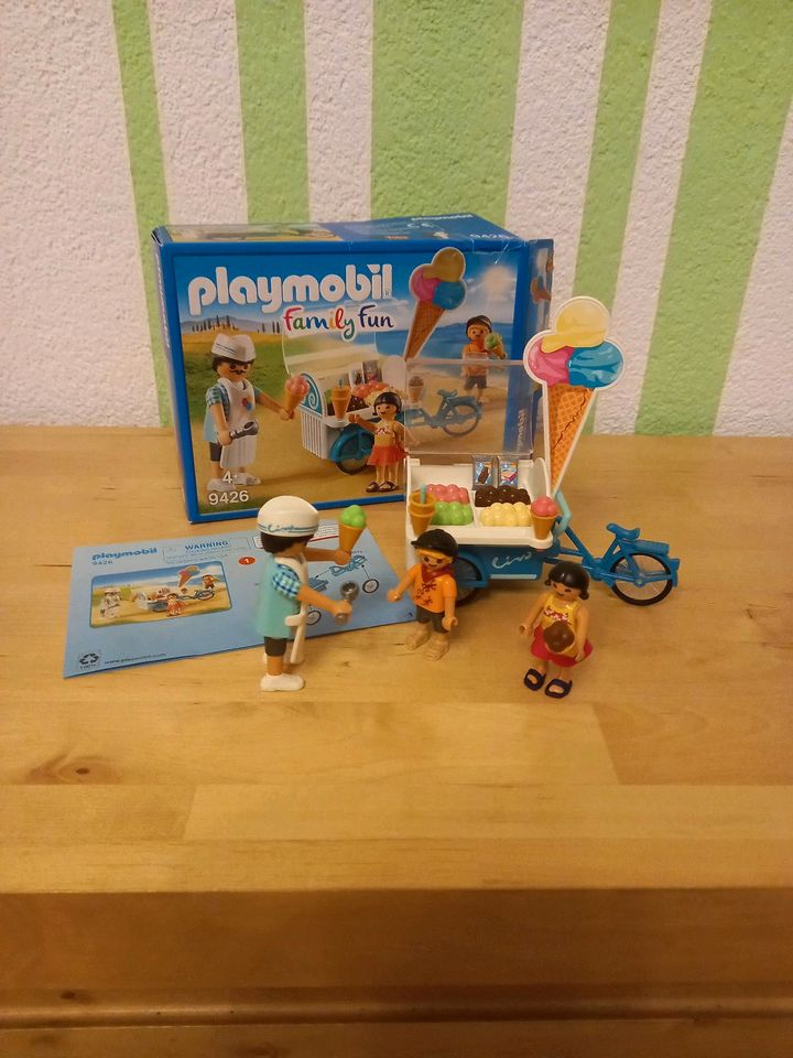 9426 Playmobil Fahrrad mit Eiswagen in Memmingen