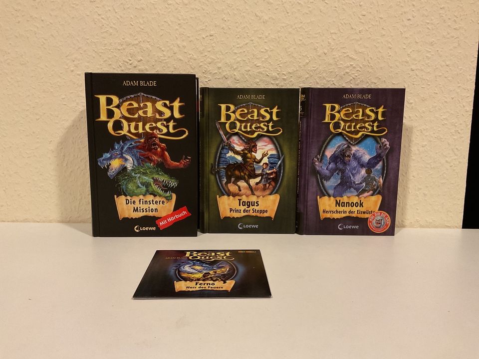 Beast Quest Band 1-5 inklusive Hörbuch in Erkelenz