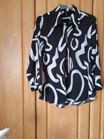 Schwarz/weiße Bluse Gr.42 Thüringen - Altenburg Vorschau