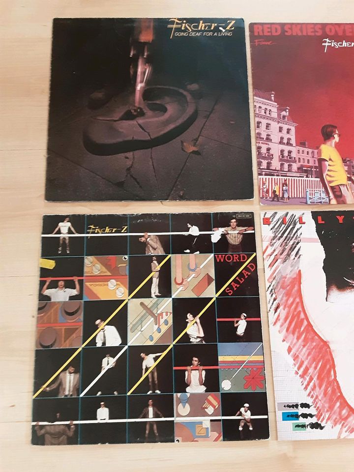 Schallplatten Vinyl " FISCHER-Z  / BILLY SQUIER " ROCK 80er in Friedberg