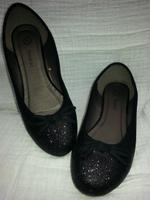Ballerina Jessica C&A Gr 37 schwarz elegant mit dezentem Glitzer Bochum - Bochum-Wattenscheid Vorschau