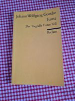 Reclam. Johann Wolfgang Goethe Faust Erster Teil. Interpretation Rheinland-Pfalz - Germersheim Vorschau