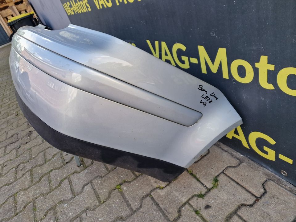 VW Bora Limo Heckstoßstange Stoßstange hinten LB7Z silber in Castrop-Rauxel