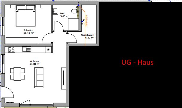 Einliegerwohnung zur Vermietung nähe Bad Ems - Neubau/ Erstbezug in Kemmenau