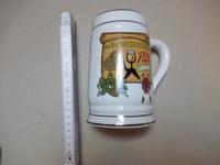 Bierkrug Wernesgrüner Pils Luxus DDR weiß Sachsen - Zschorlau Vorschau