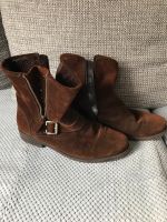 39 Damen Schuhe Stiefel braun kunst Wildleder Berlin - Friedenau Vorschau