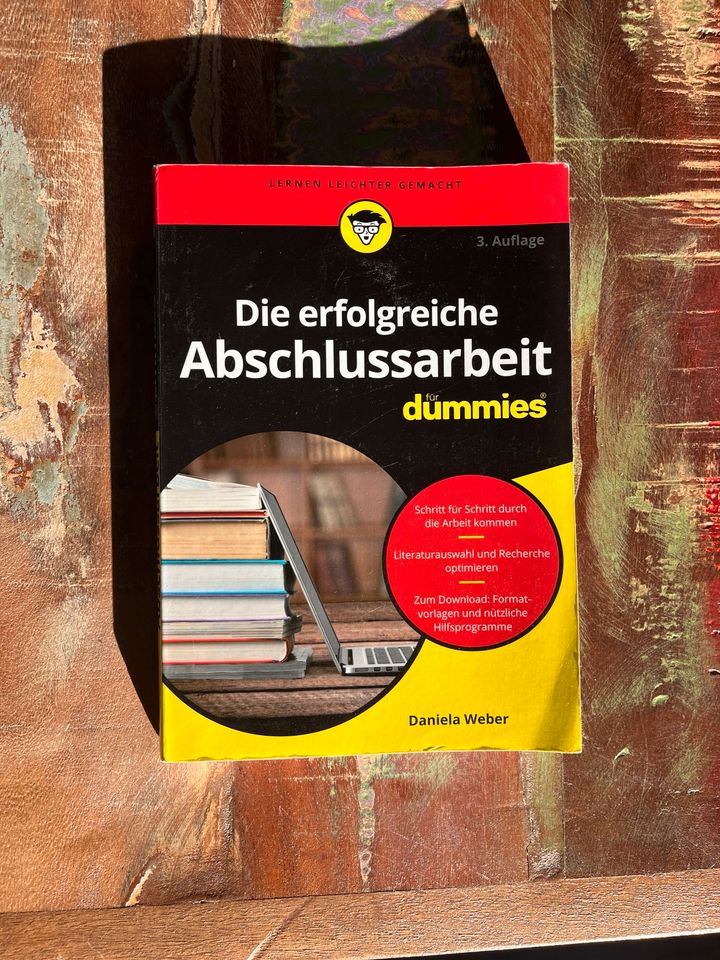 Buch Die erfolgreiche Abschlussarbeit für dummies 3. Auflage in Dresden