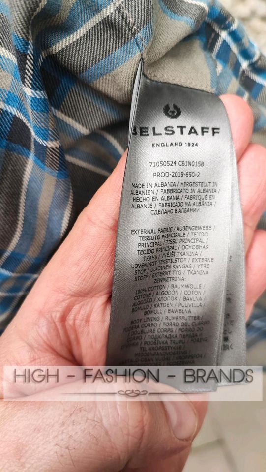 Belstaff Fieldmaster Feldjacke Wachsjacke, Gr. 50 oder L in Leingarten