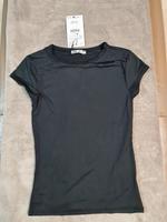 Elastisches figurbetontes ZARA T-Shirt - Gr.S - Neu mit Etikett Frankfurt am Main - Preungesheim Vorschau