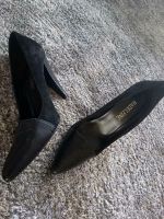 Edle spanische Pumps Madeline gr. 38 39 leder schwarz Bayern - Pliening Vorschau