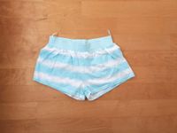 Shorts, weiß-hellblau gestreift, Batikstil, C&A, 128 Berlin - Mitte Vorschau