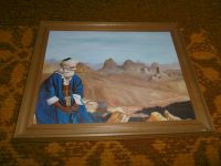 altes Bild Gemälde Hans Baumann Tuareg im Ahaggargebirge Sachsen - Roßwein Vorschau