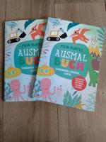 Zwei neue, unbenutzte Ausmalbücher, Dinos, unter Wasser Bielefeld - Brackwede Vorschau
