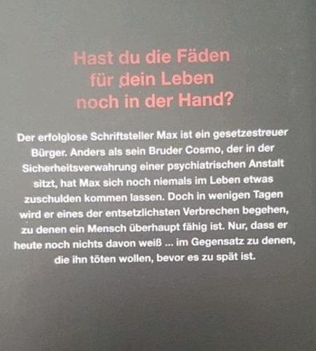 Das Joshua Profil Sebastian Fitzek Hardcover in Augsburg