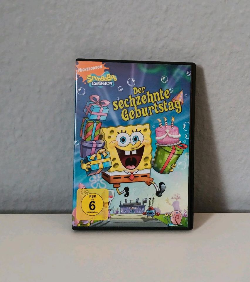 DVD Spongebob - Der sechzehnte Geburtstag in Hennigsdorf