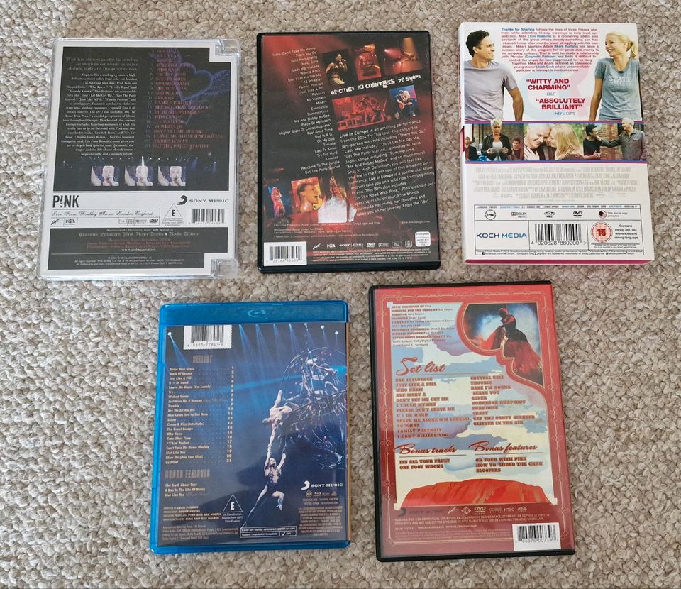 PINK , BLU-RAY , DVD , KONZERTE in Jena