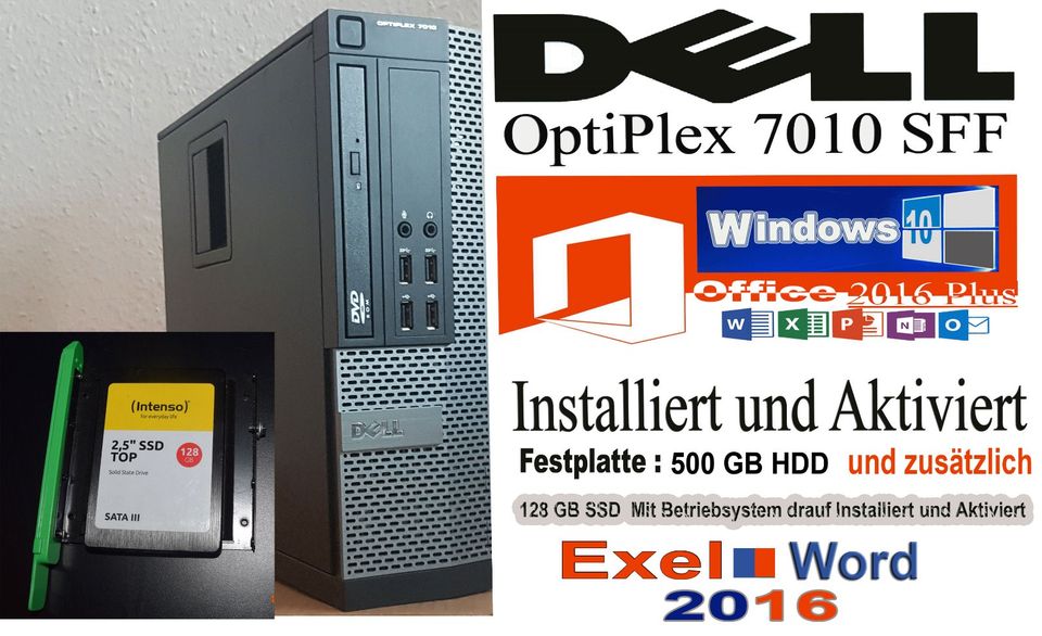 DELL OPTIPLEX 7010 SFF Intel Core i5 3570 4 x 3.40 GHz in Berlin
